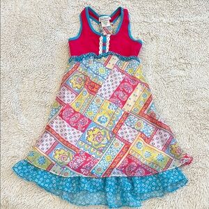 Colorful girls dress
